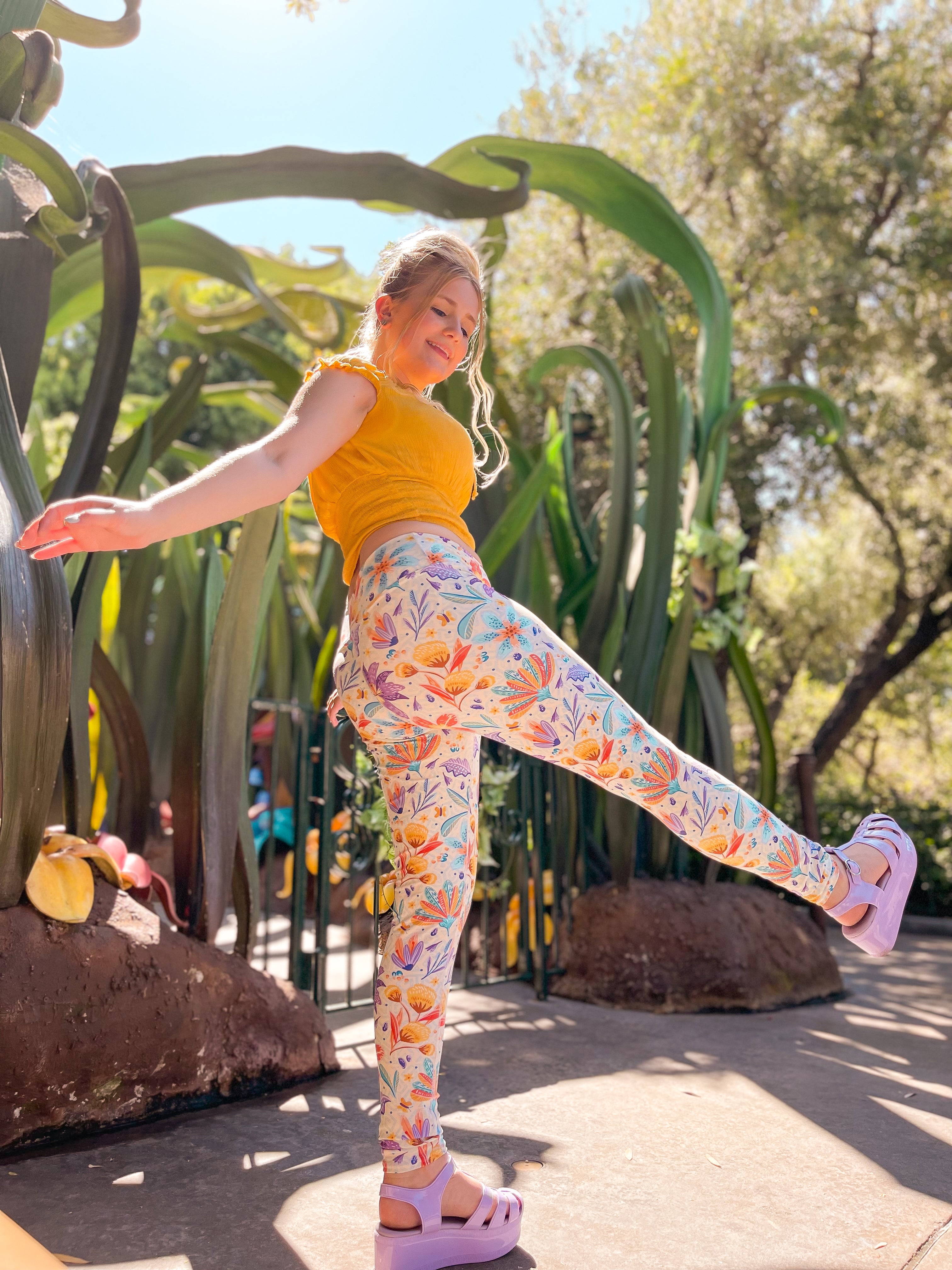 Spaceship Leggings with Pockets – Park Candy
