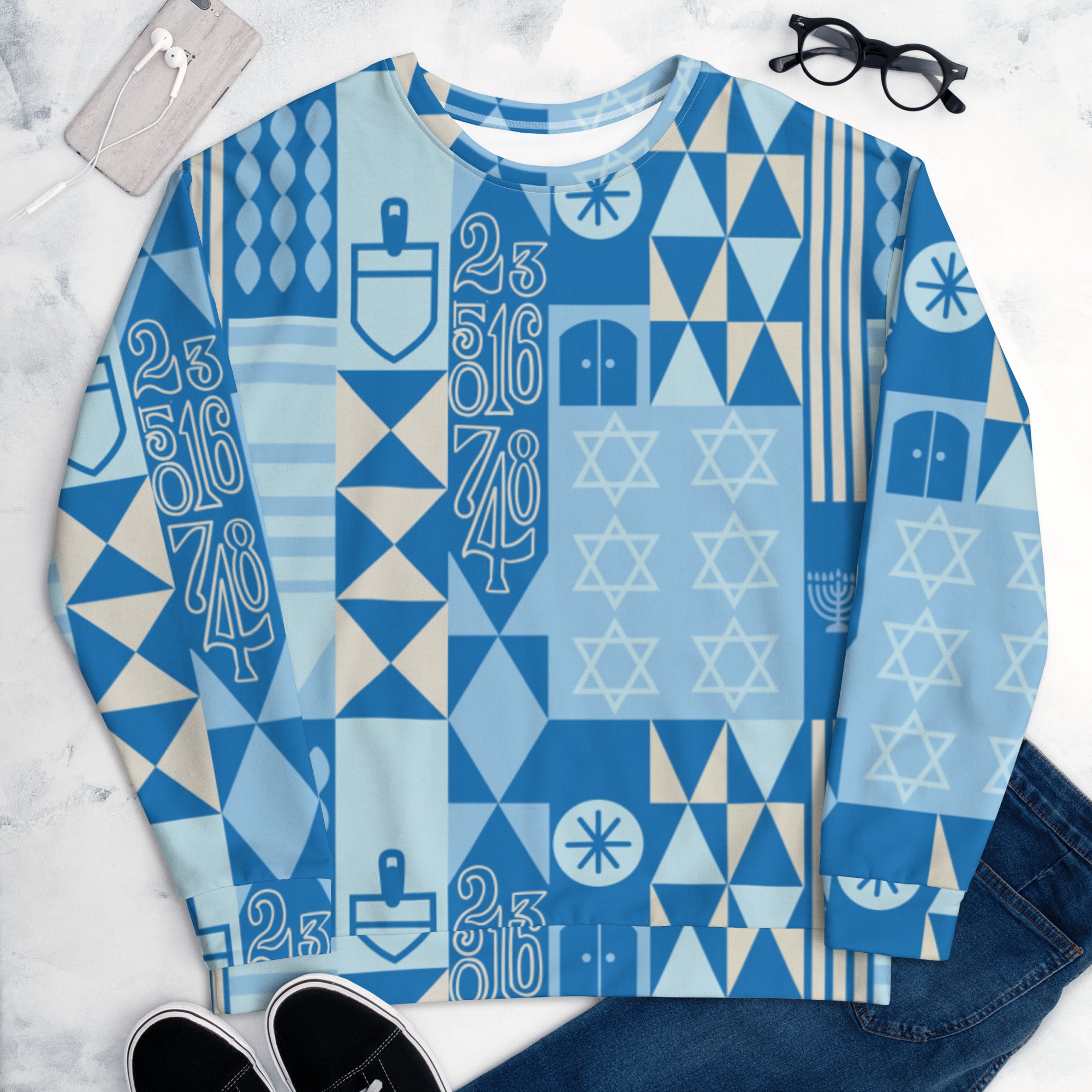 Hanukkah sweatshirt 2024