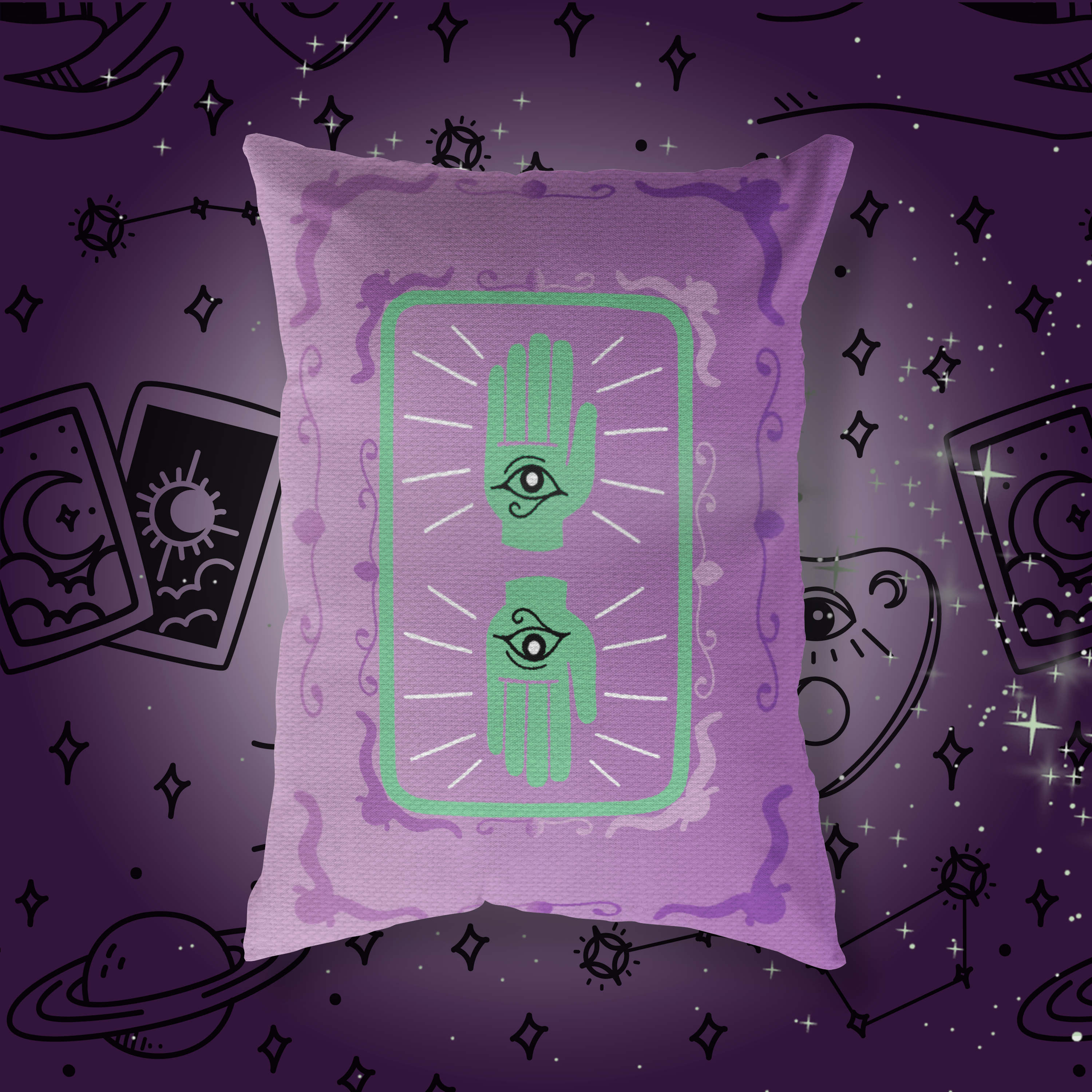 Voodoo Hoodoo Premium Pillow - Park Candy