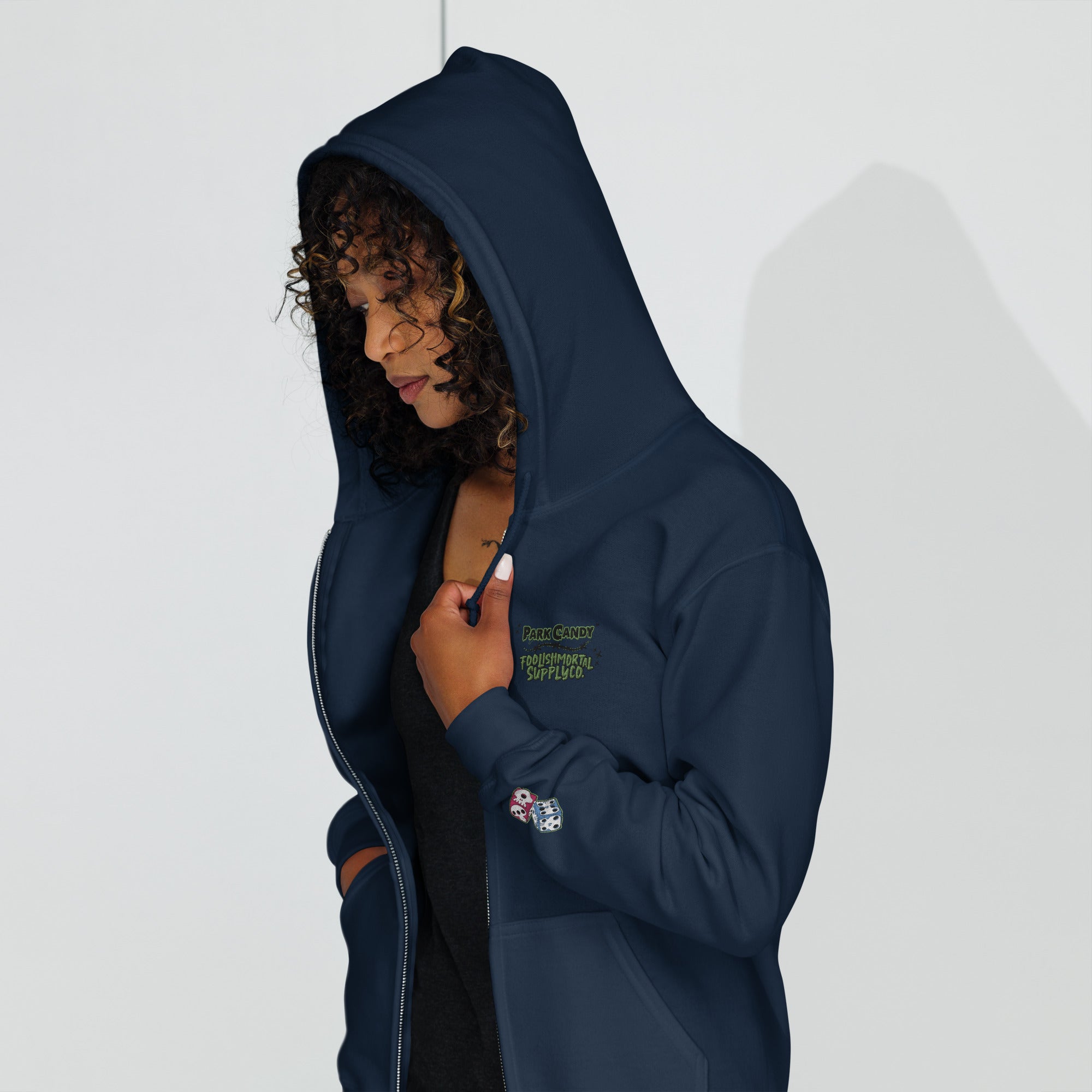 Boogie's Casino Heavyweight Zip Hoodie | Park Candy