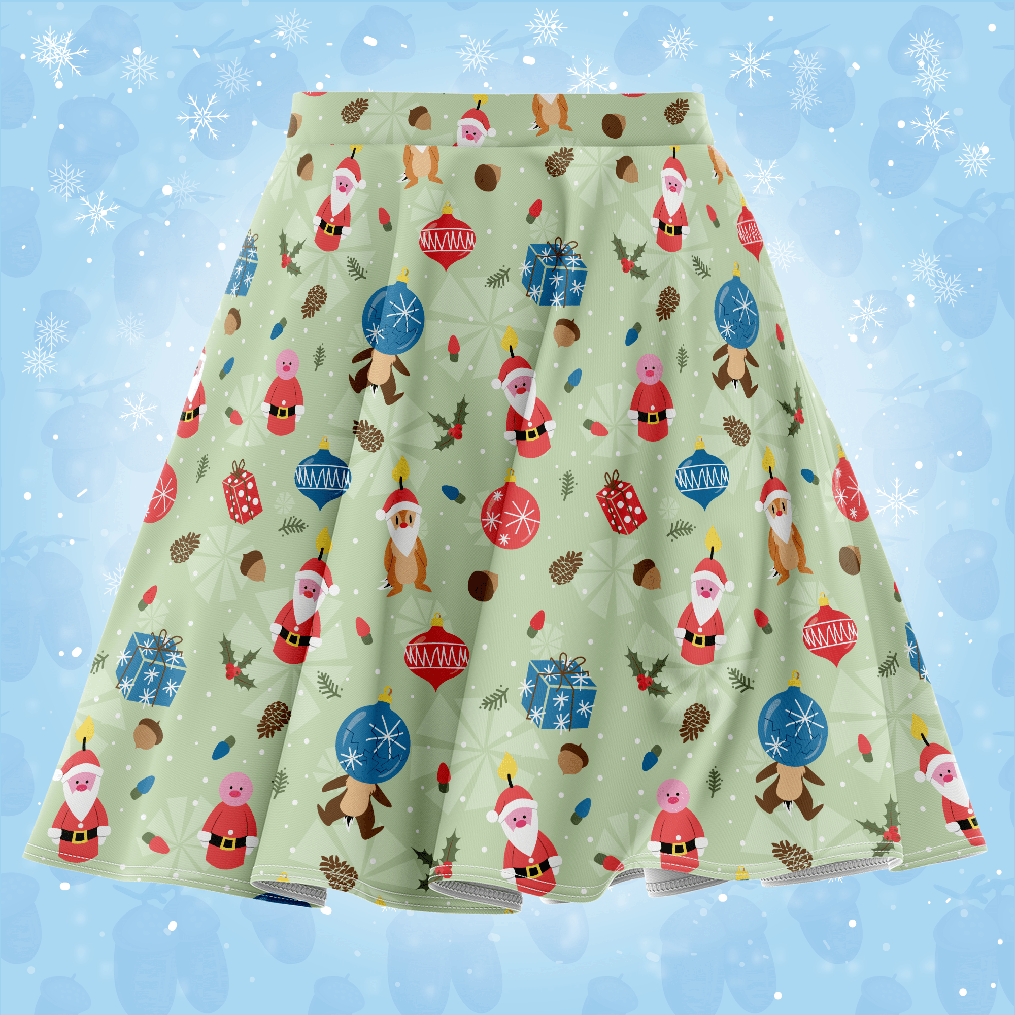 Chipmunk Cheer Midi Skirt | Park Candy