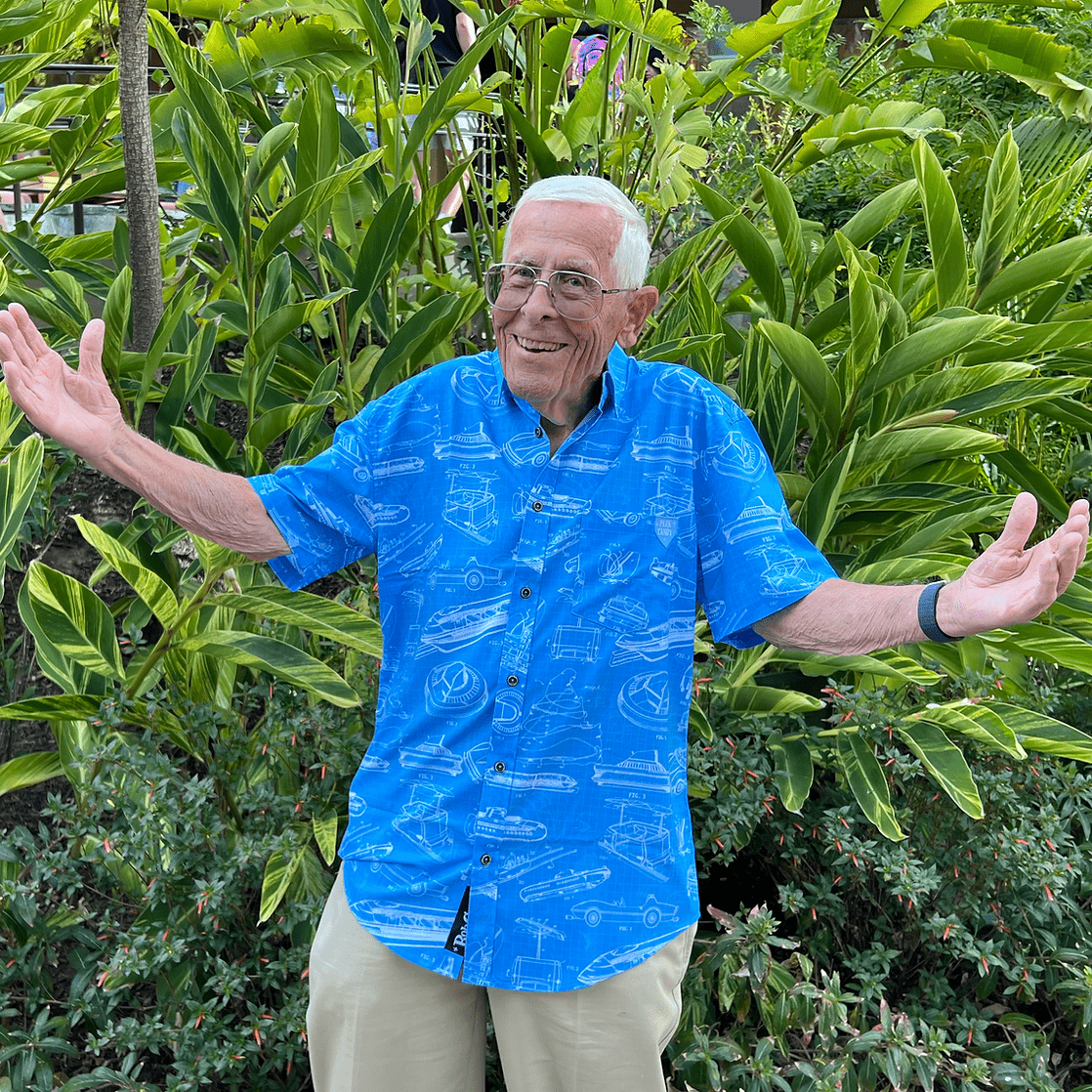 Dreams by Design Button Up Shirt | Bob Gurr - DECEMBER PREORDER | Park Candy