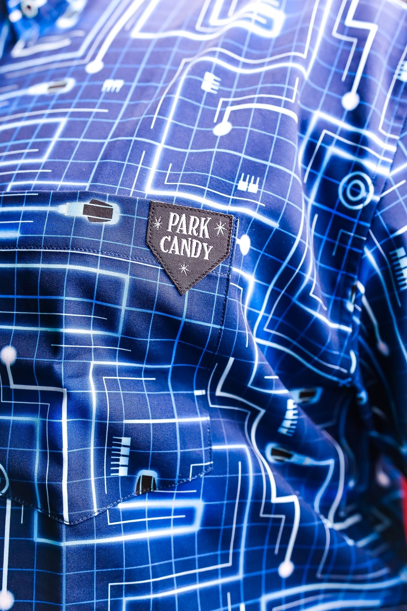 Enter the Grid Button Up Shirt | Park Candy