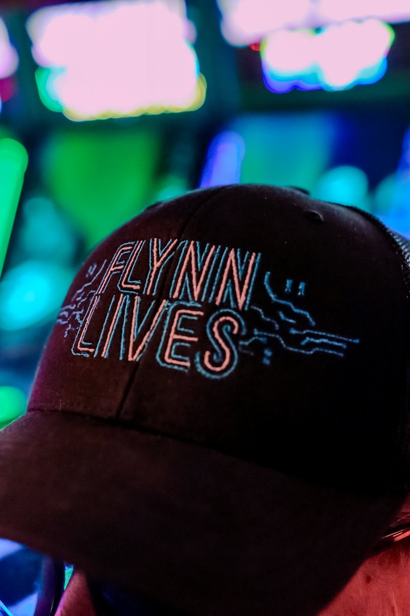 Flynn Lives Trucker Hat | Park Candy