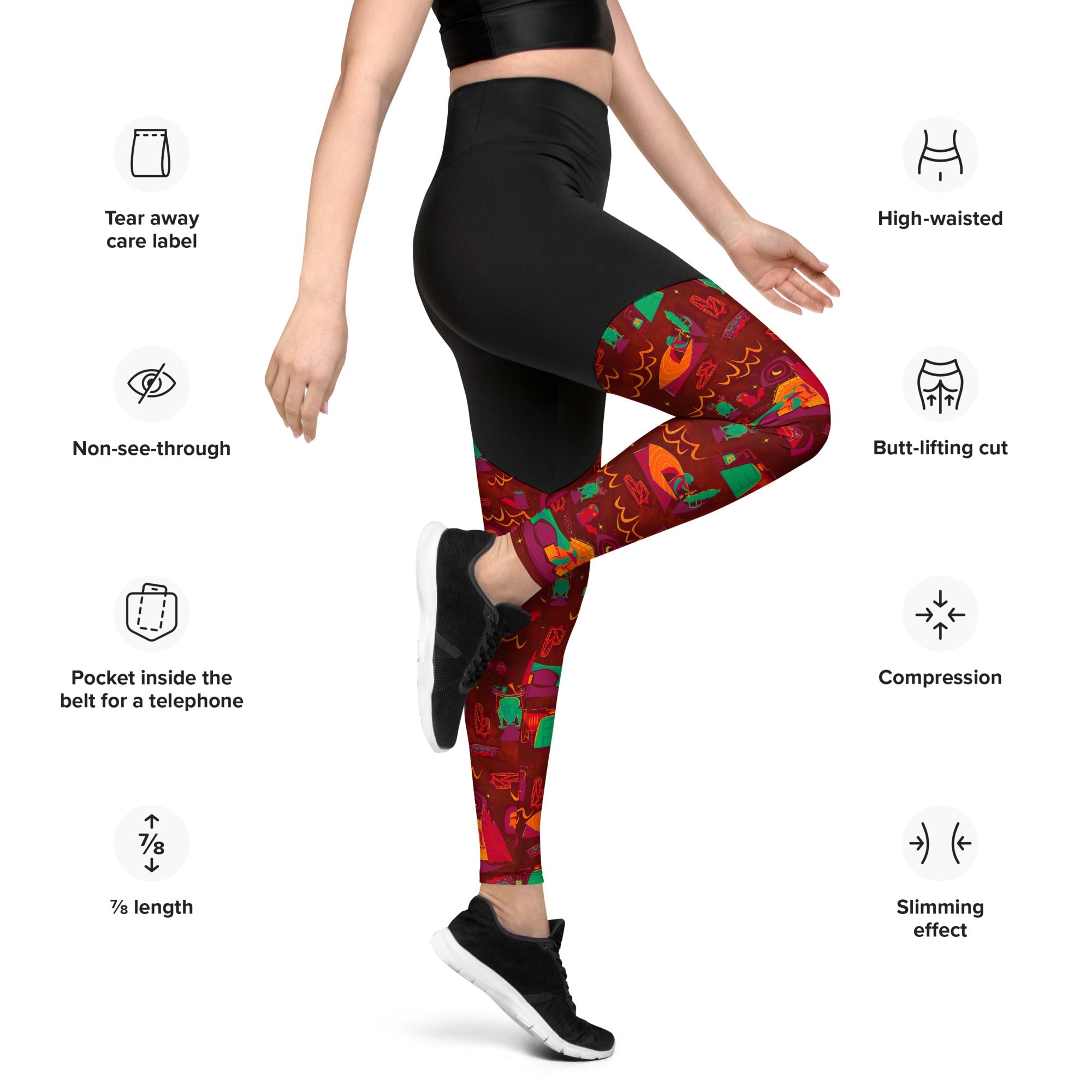 Galactic Cantina Sports Leggings | Park Candy