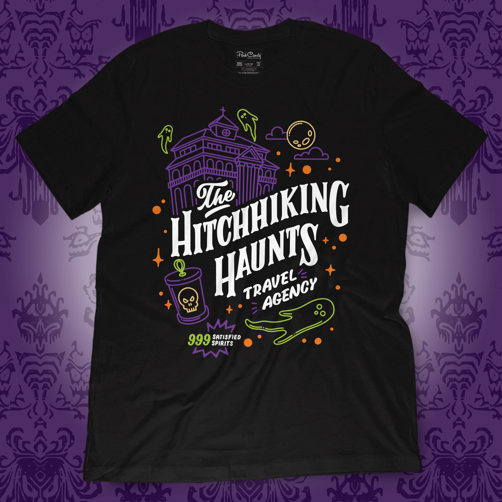 Hitchhiking Haunts Shirt | Park Candy