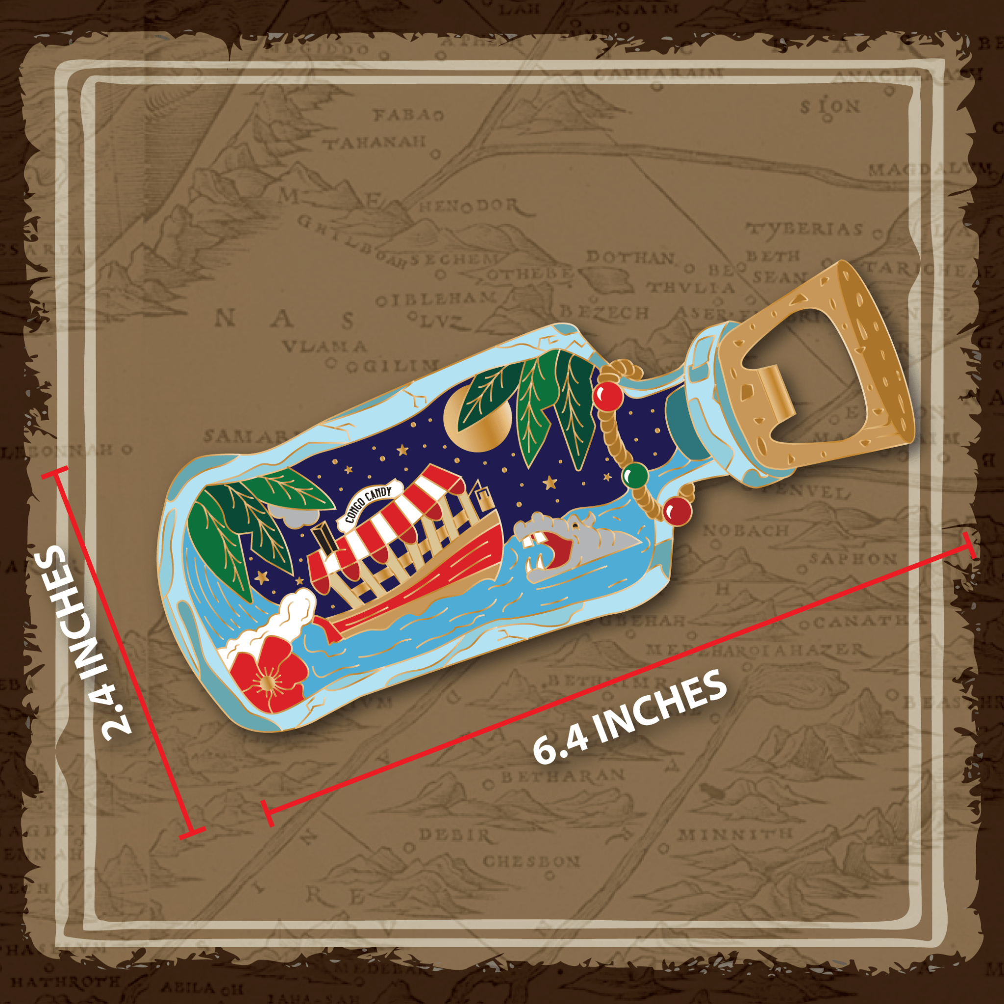 Jungle Bote in a Bottle Opener | Park Candy