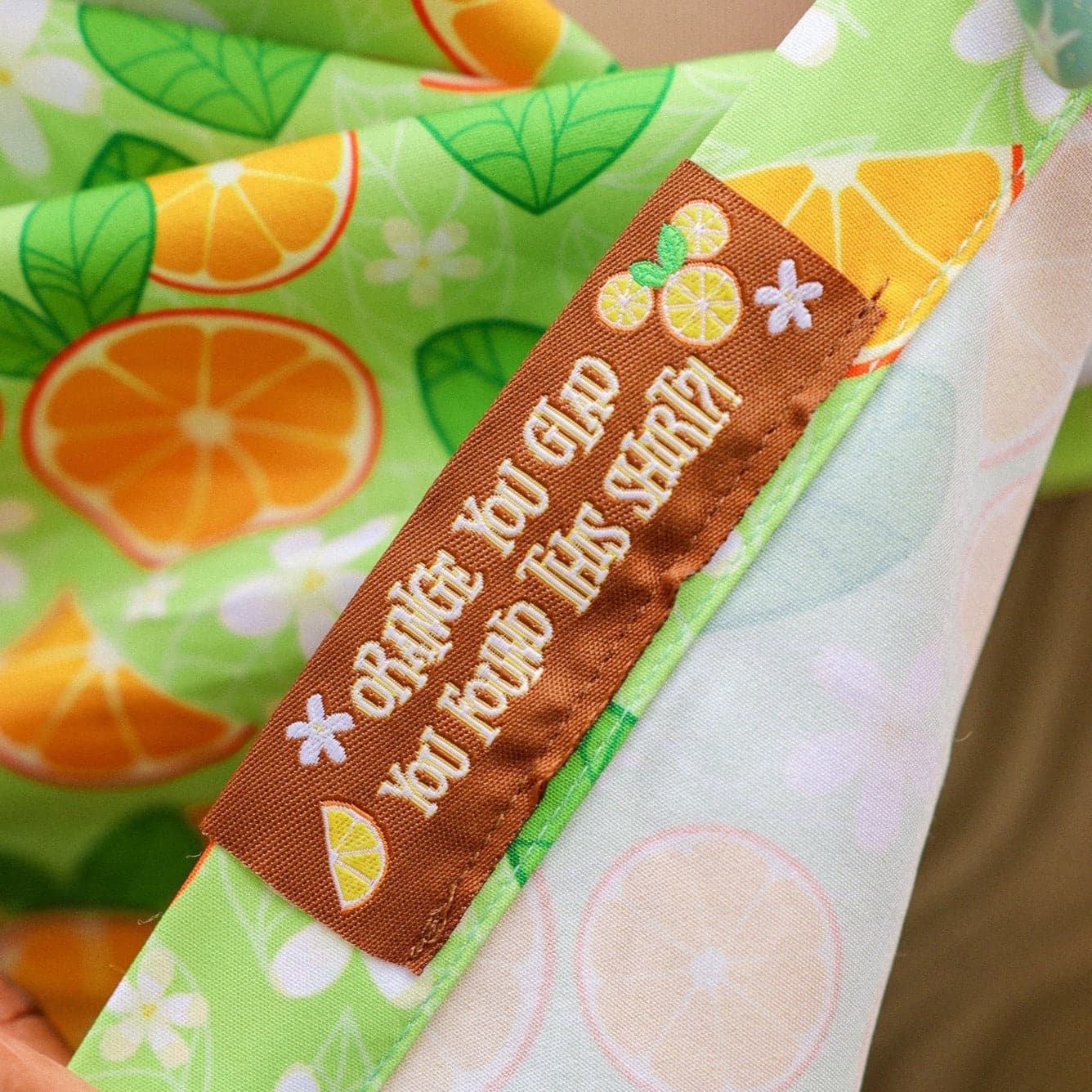 Orange Groves Button Up Shirt | Park Candy