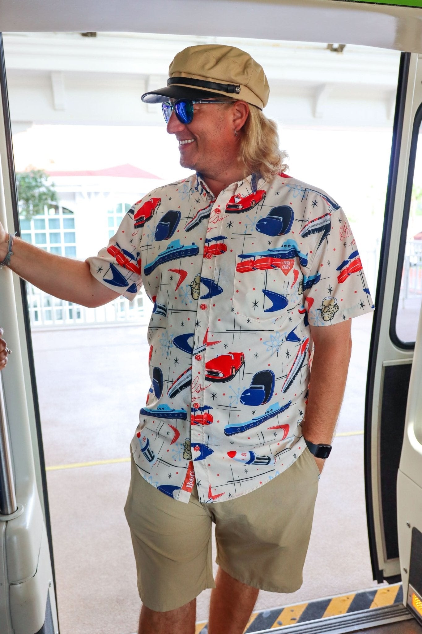 Retro Rewind Button Up Shirt | Bob Gurr - DECEMBER PREORDER | Park Candy