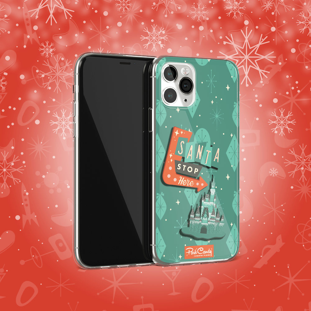 Santa Stop Here iPhone Case | Park Candy