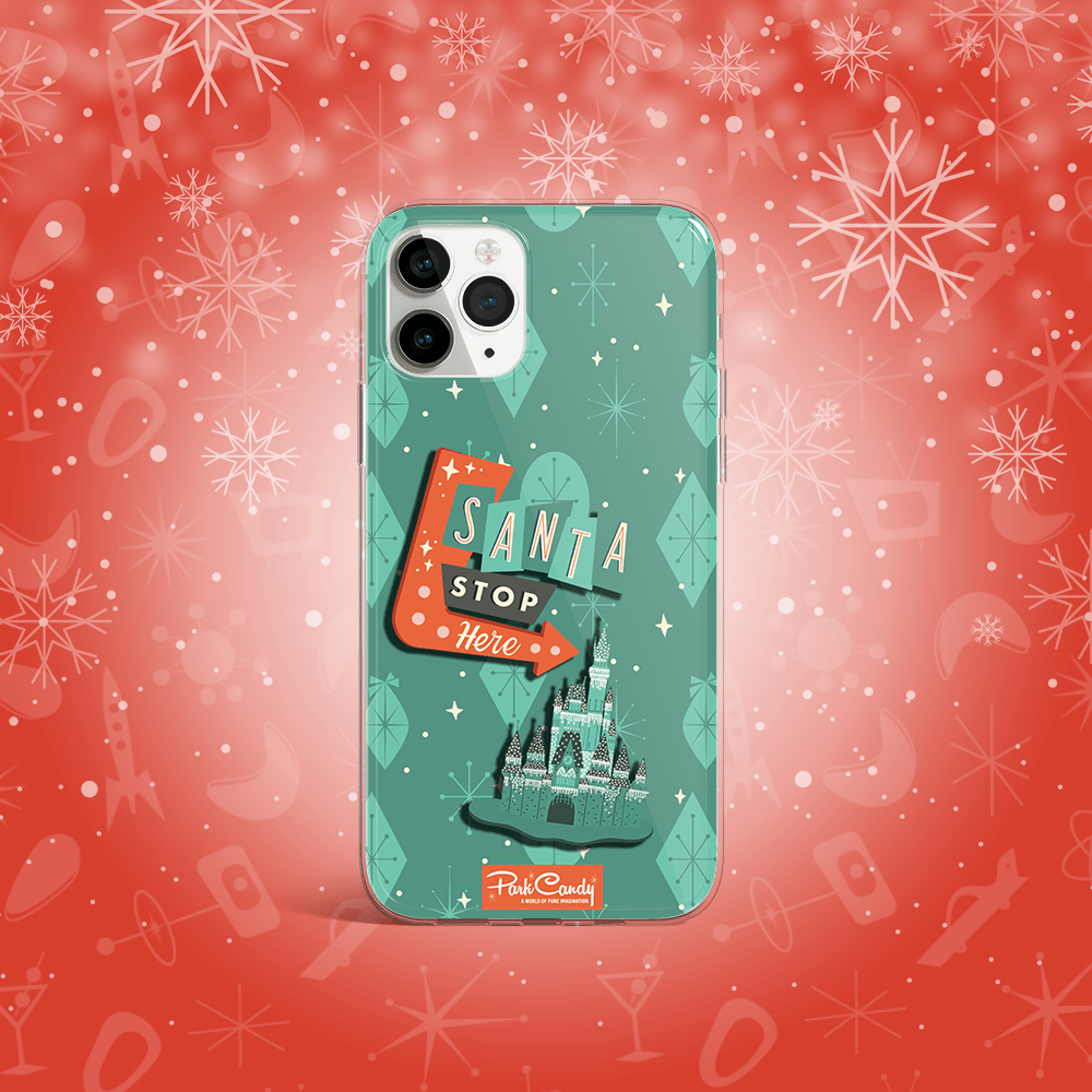 Santa Stop Here iPhone Case | Park Candy