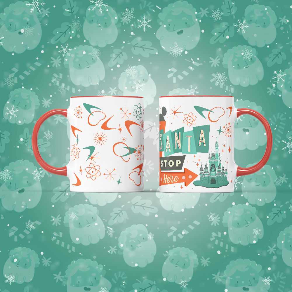 Santa Stop Here Mug | Park Candy