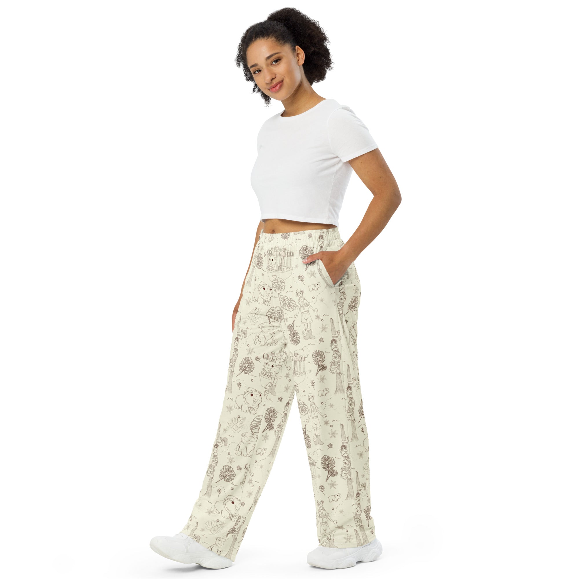 Skipper Moodeng Wide - Leg Pants | Park Candy