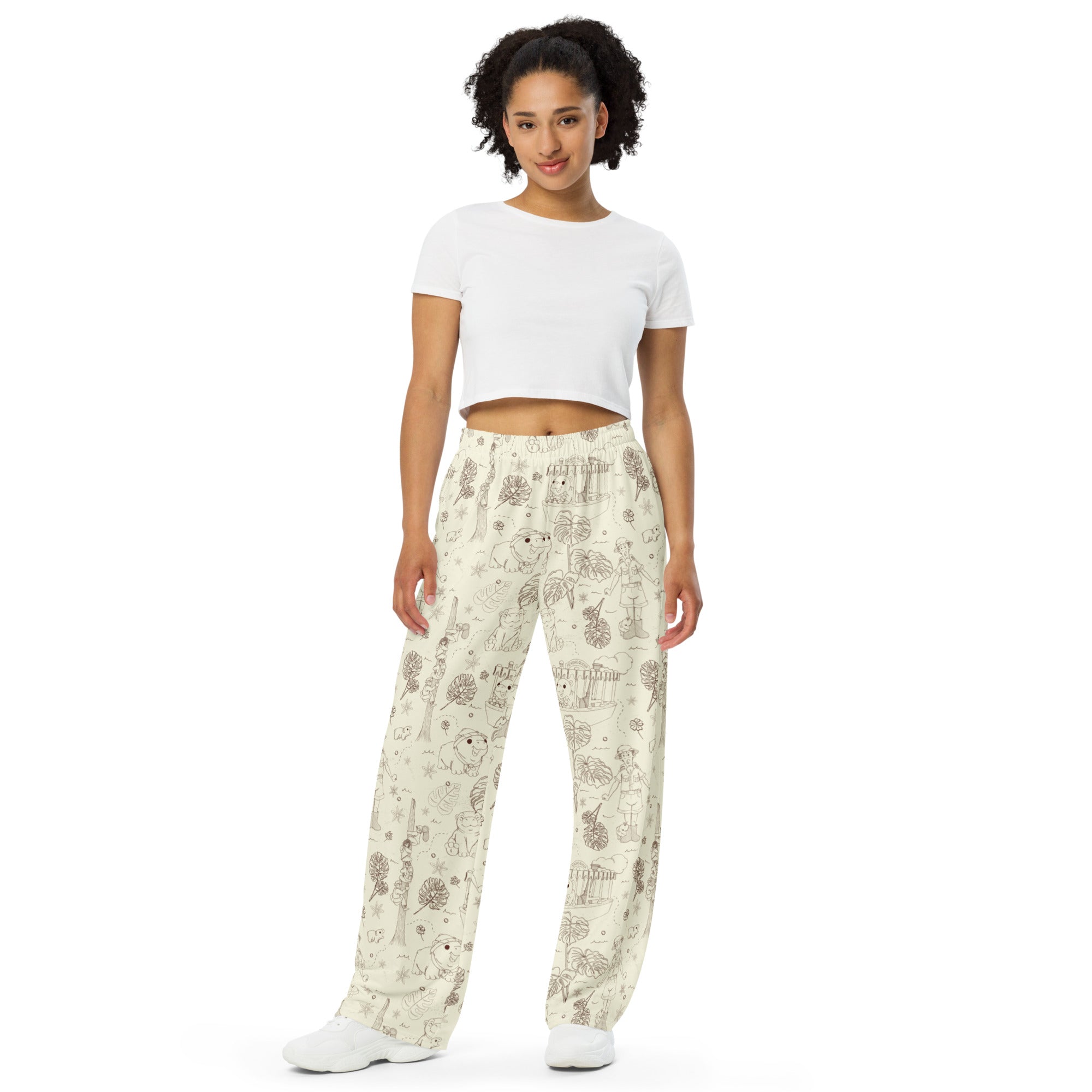 Skipper Moodeng Wide - Leg Pants | Park Candy