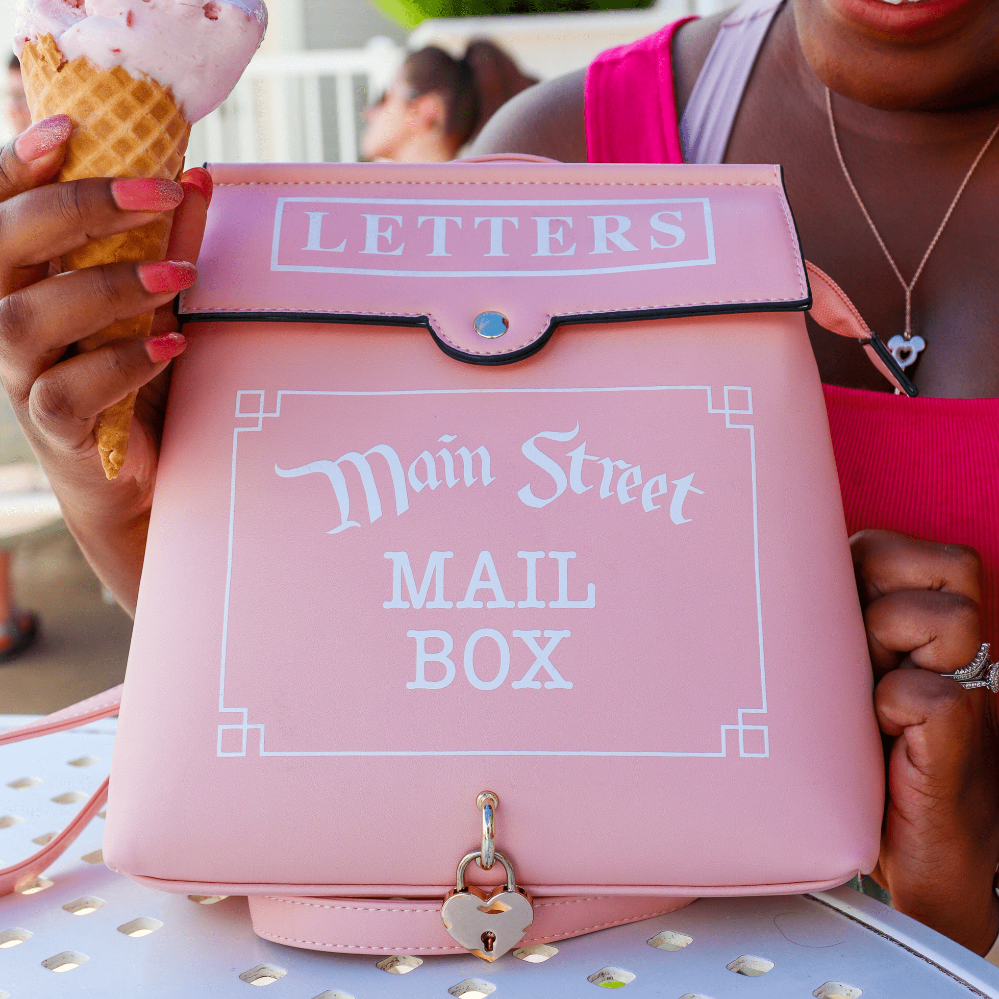 Strawberry Main Street Mailbox Backpack | Park Candy