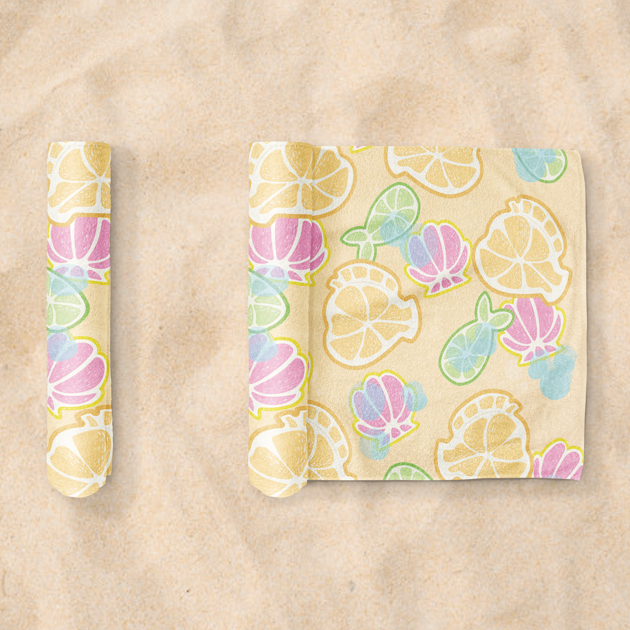 Summer Lemonade Beach Towel | Park Candy