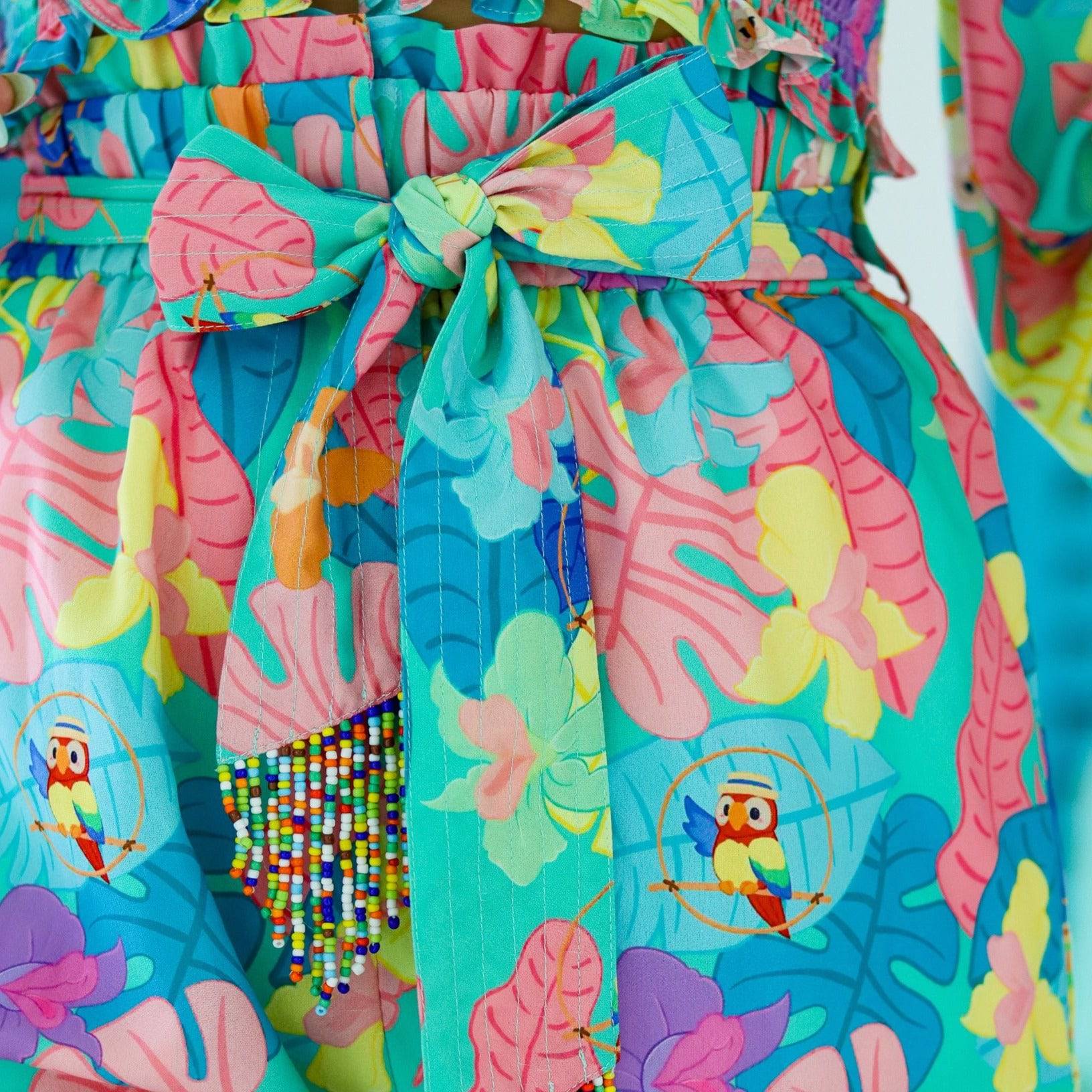 Tropical Hideaway High Waisted Shorts | Park Candy