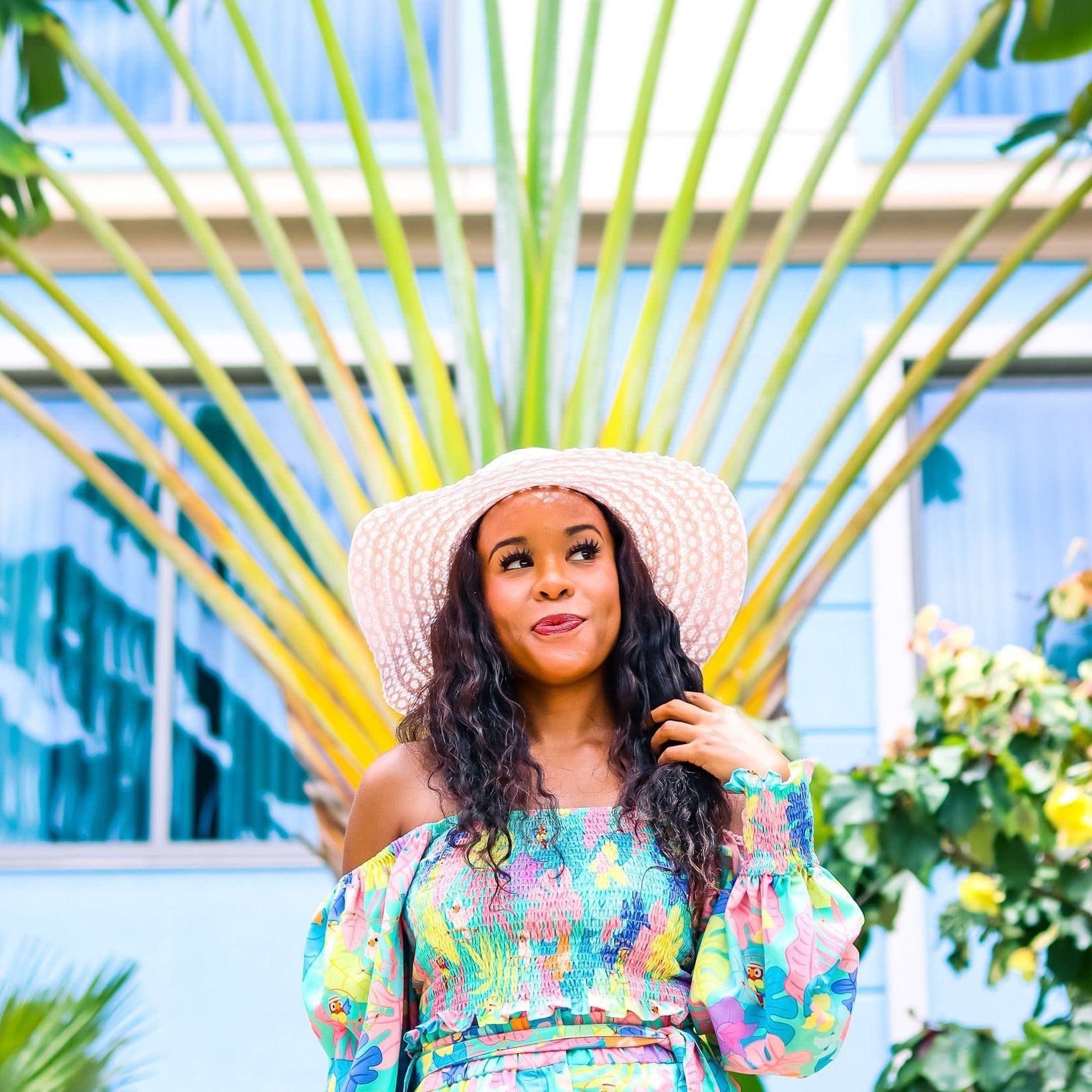 Tropical Hideaway Off Shoulder Blouse | Park Candy