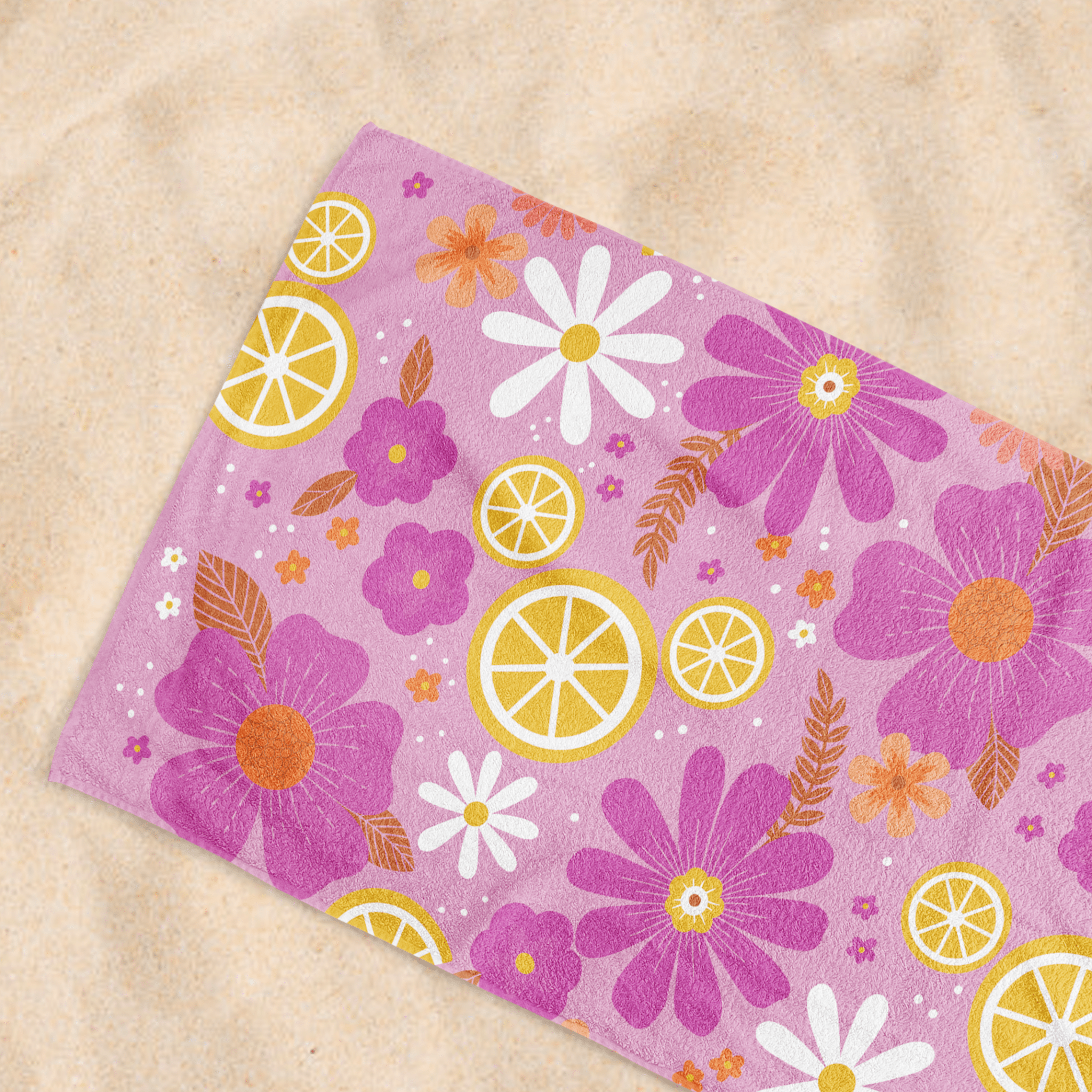 Violet Lemonade Beach Towel | Park Candy