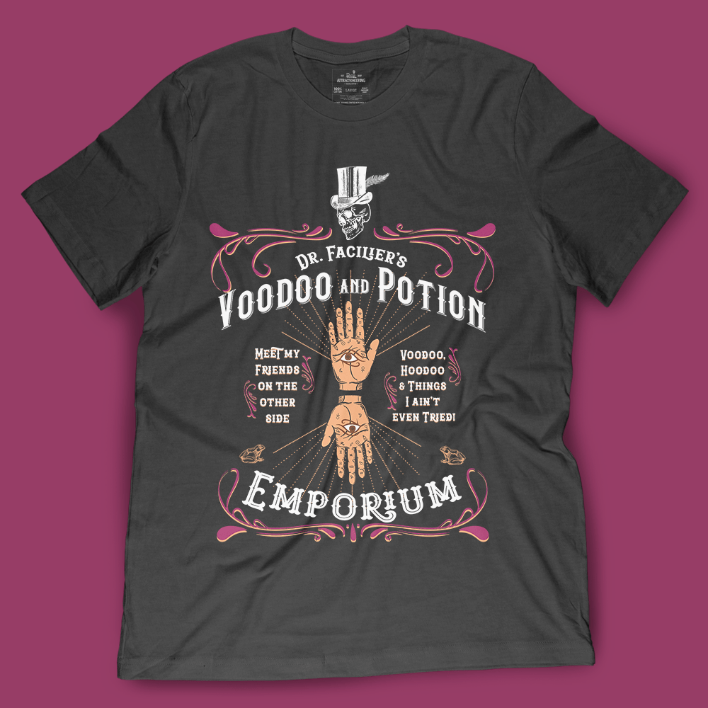 Voodoo and Potion Emporium Shirt | Park Candy