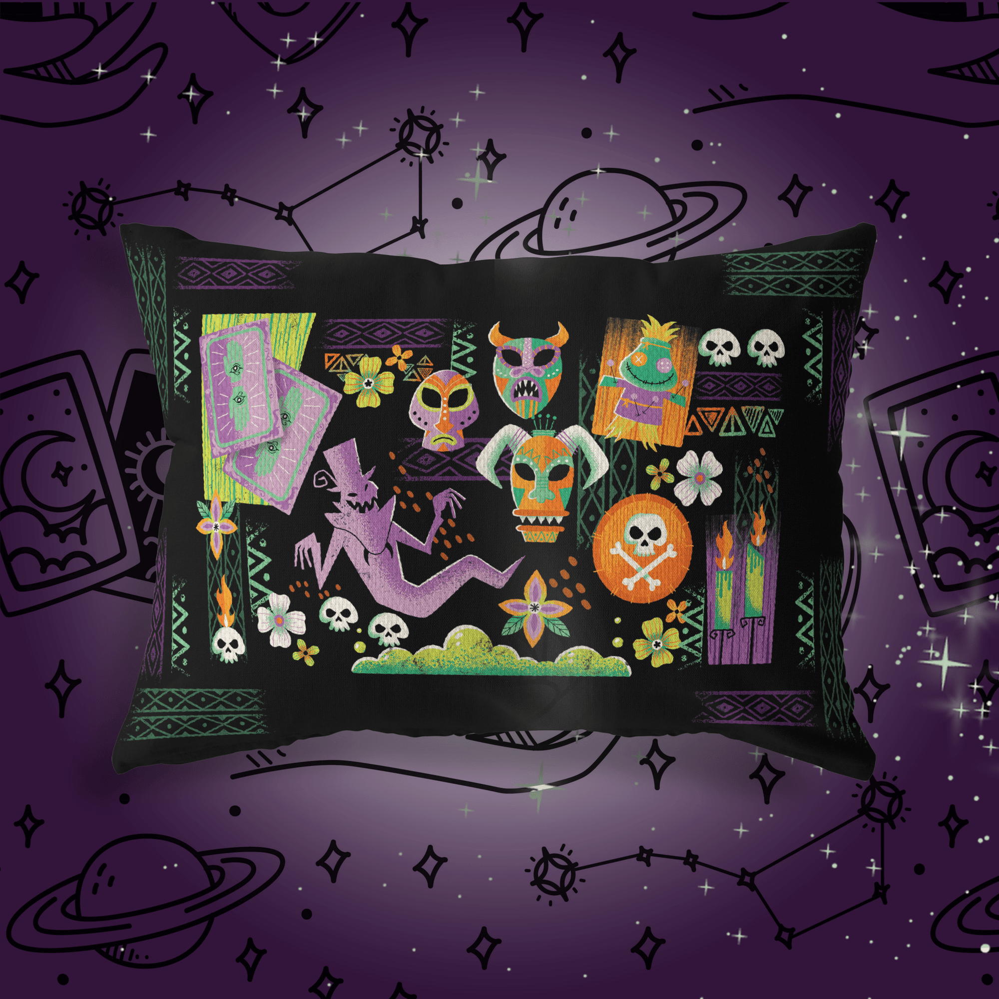 Voodoo Hoodoo Premium Pillow | Park Candy