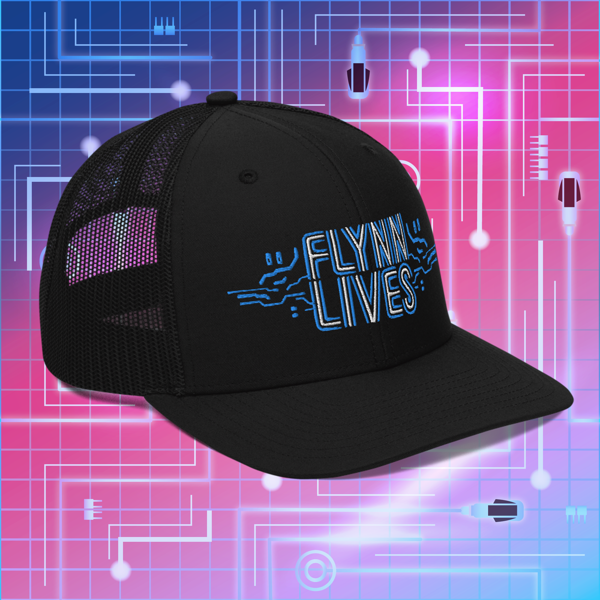 Flynn Lives Trucker Hat - Park Candy