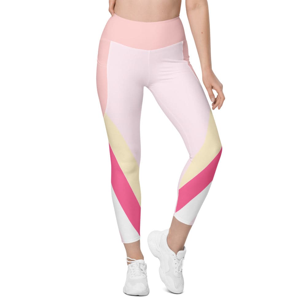 Women's Capri Yoga Pants Exercise Running Athletic Workout Leggings with  Pockets | eBay