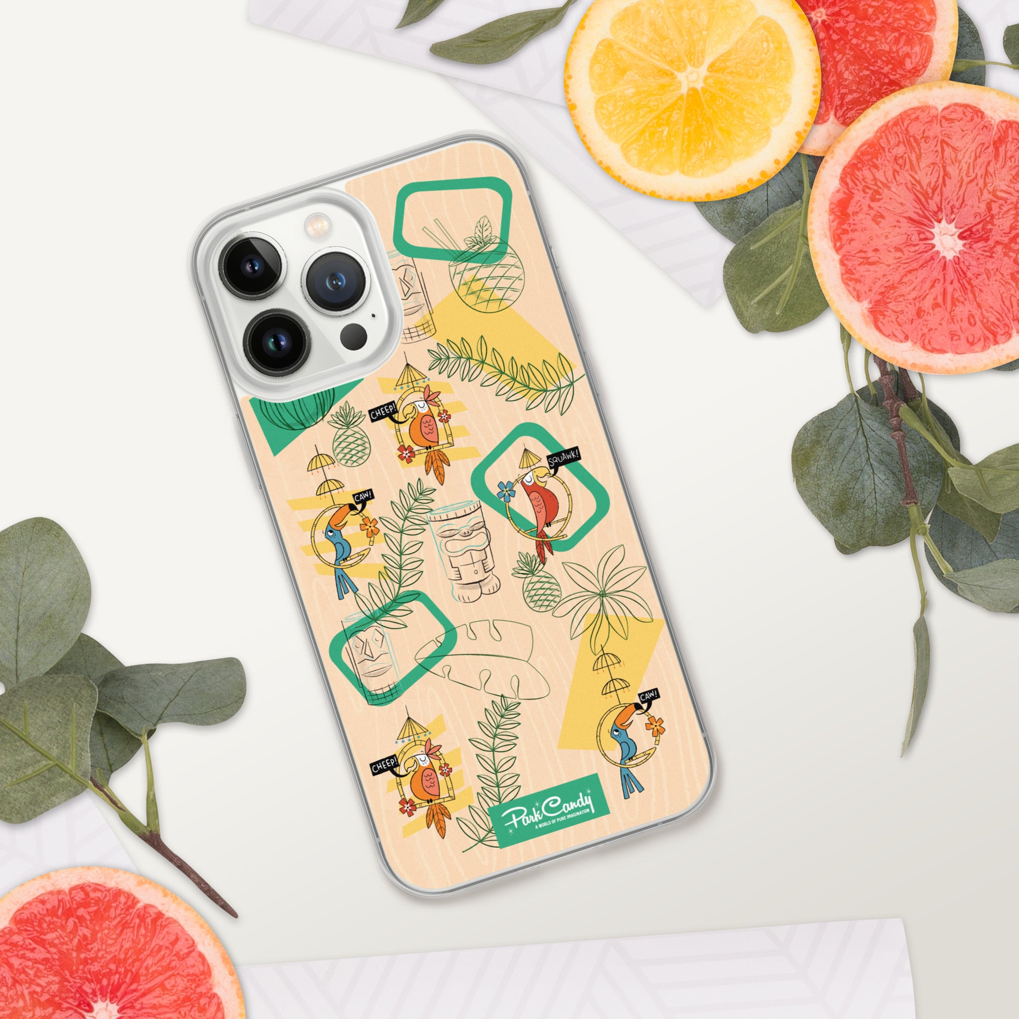 Birds Sing Words iPhone Case - Park Candy