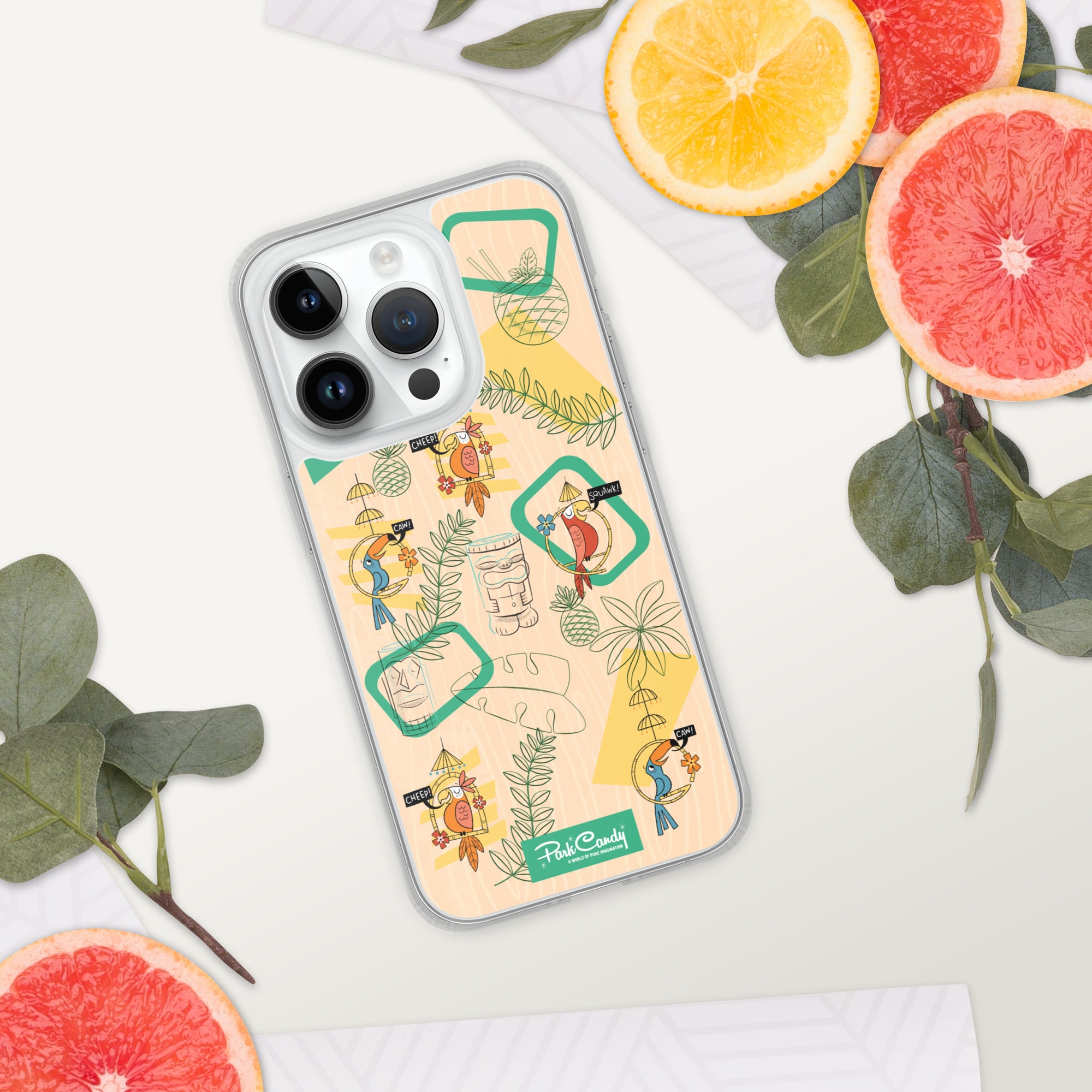 Birds Sing Words iPhone Case - Park Candy