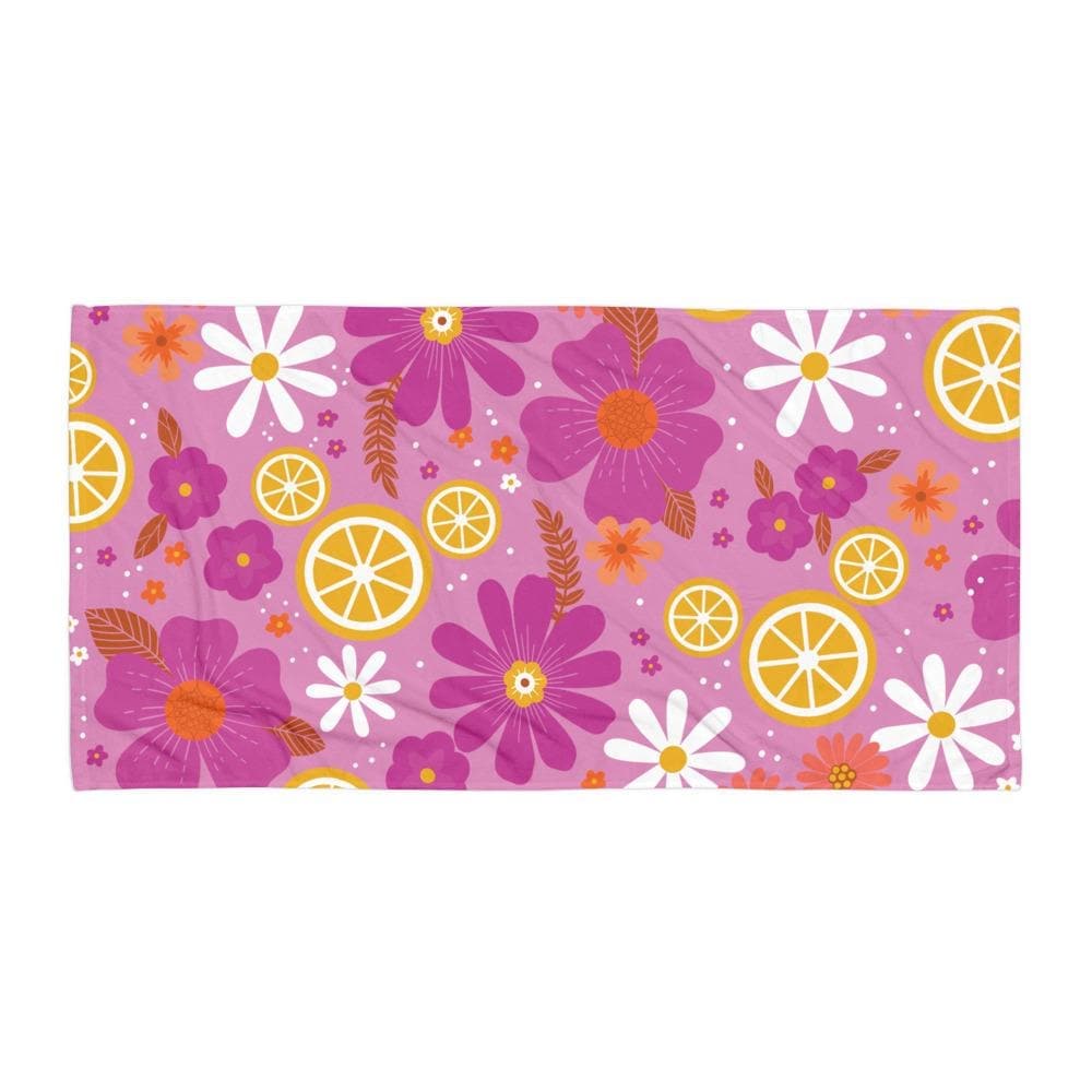 Violet Lemonade Beach Towel - Park Candy